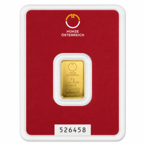 2 Gram Gold Bar