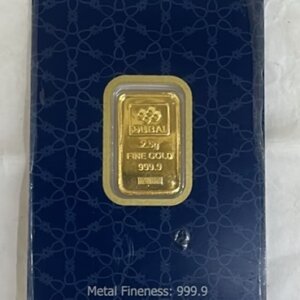 2.5 Gram Gold Bar