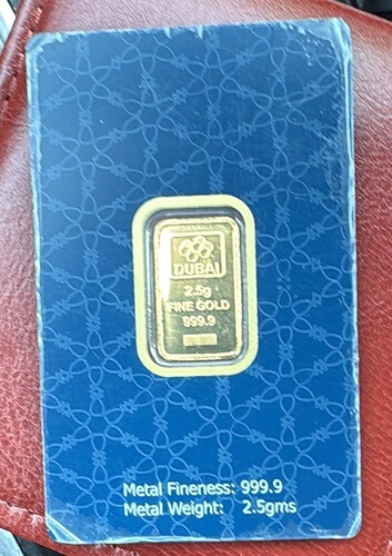 2.5 Gram Gold Bar - Image 2